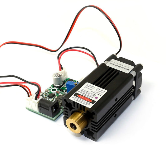 450nm 200mW  Blue Laser Module TTL Modulation Air Cooling Can Work Continuously