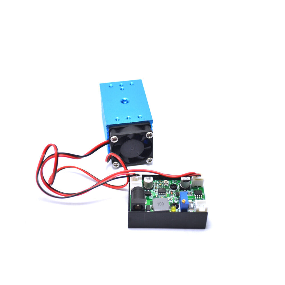 12V 488nm 60mW Adjustable Blue Light Stage Dot / Line / Cross Laser Module