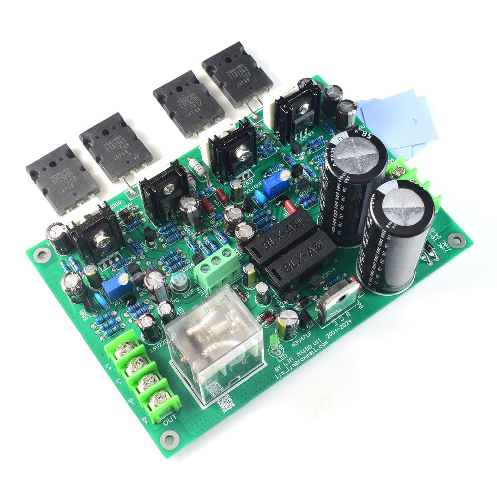 MX100 Amplifier Dual Channel Integrated Board with Speaker Protection