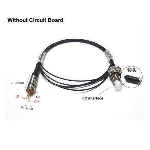 785nm 150mW Laser Coupler Splitter Fiber Infrared Laser Module w/ Driver Board