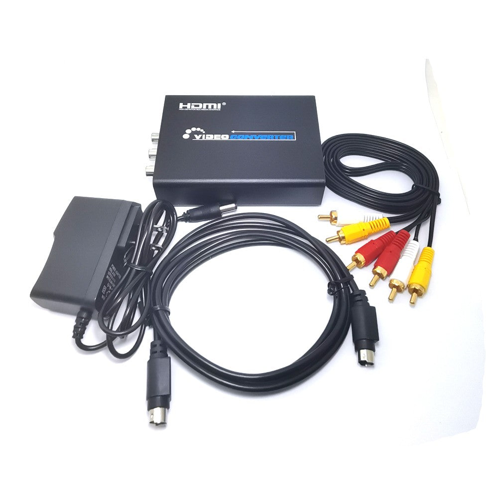RCA CVBS AV to HDMI Converter HD Video AV+S-Video to HDMI ConverterSwitch 1080P