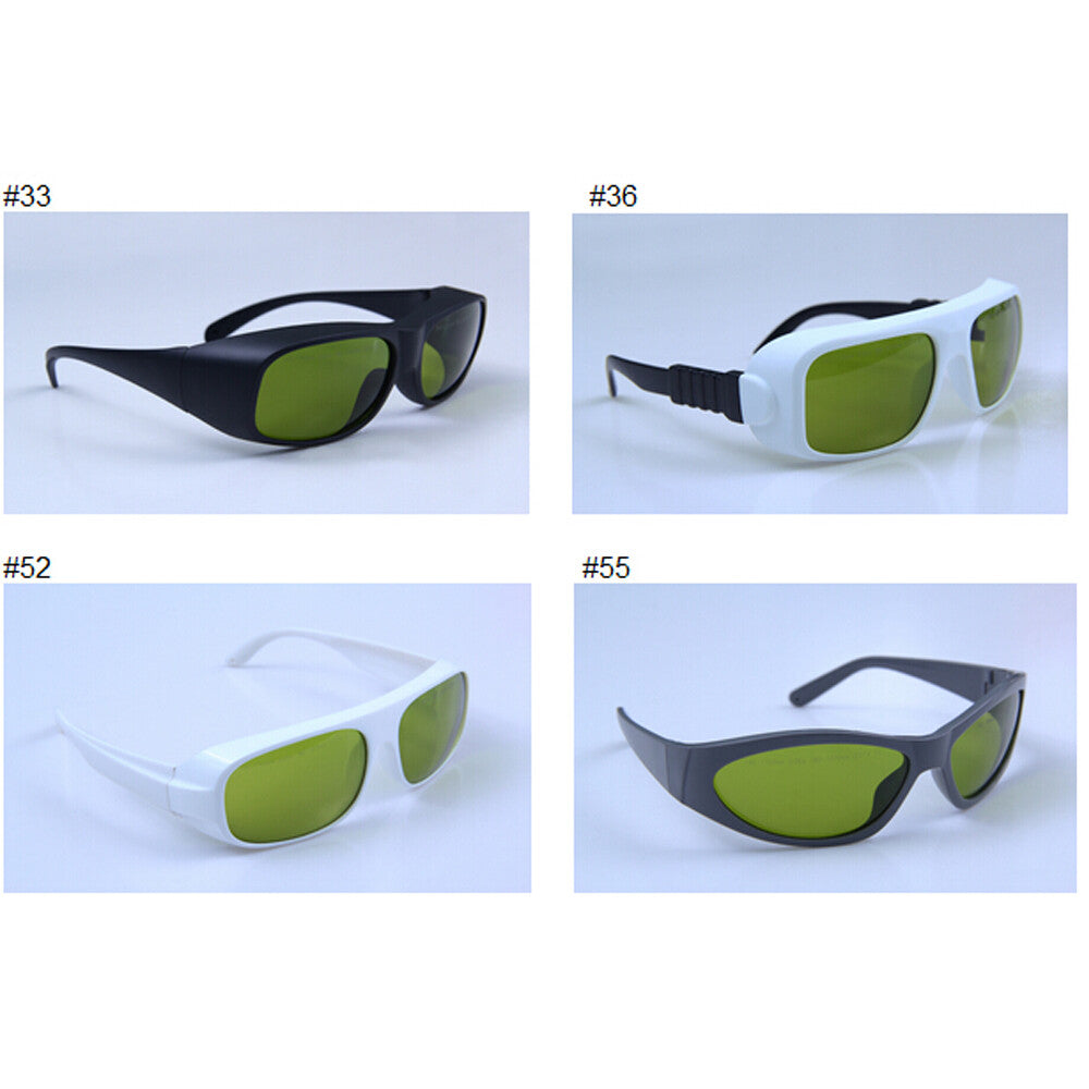 808nm 980nm 1064nm Laser Safety Glasses Semiconductor  ND:YAG Laser Protection Goggles