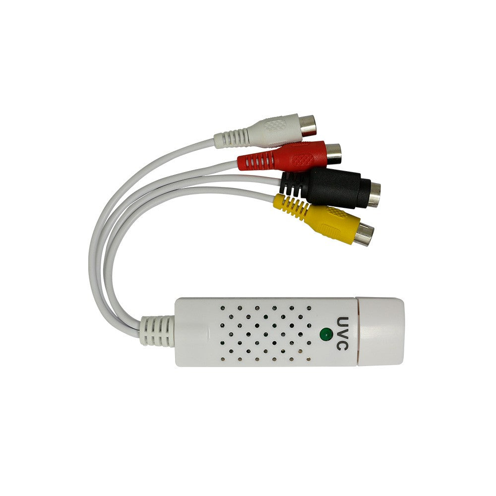 Driver-free USB 2.0 Video Capture Card One Channel Capturecard Support WIN10