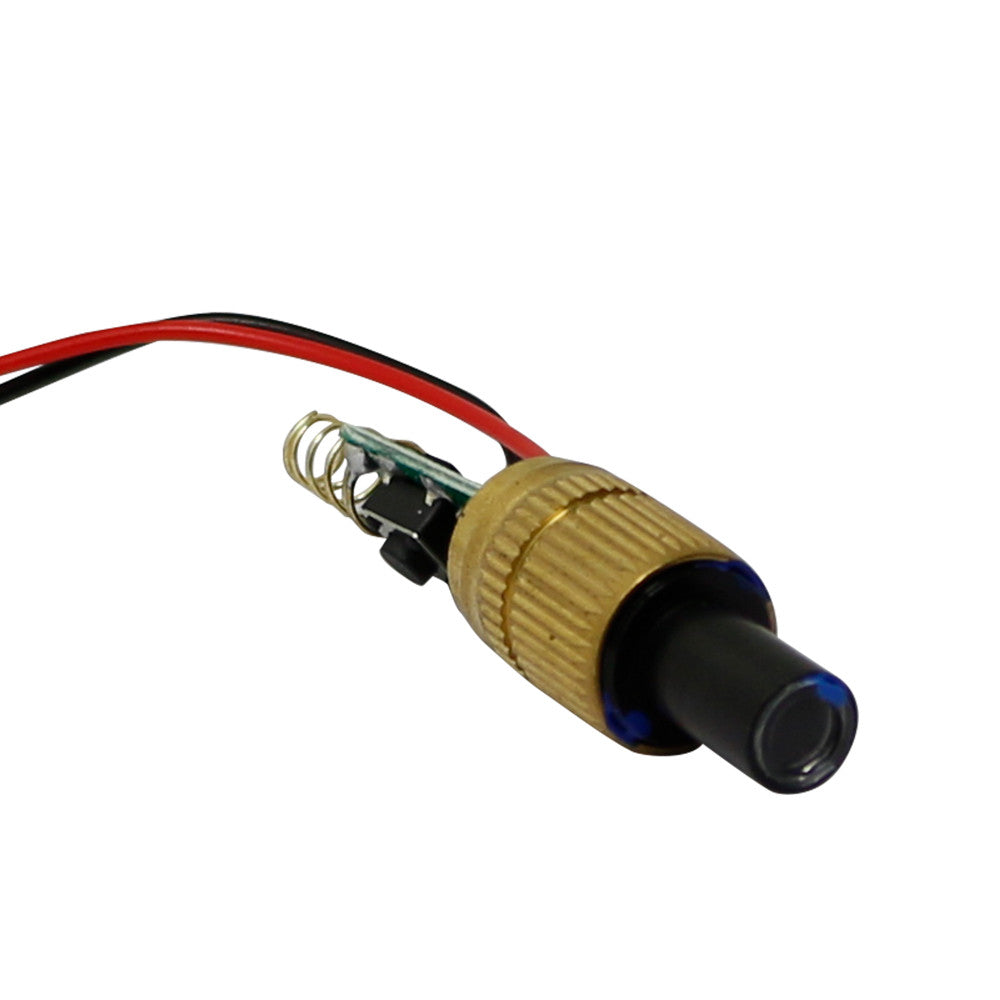 Industrial/Lab 3V DC 532nm Green Laser 30mW Diode Module 13x48mm w/Cable