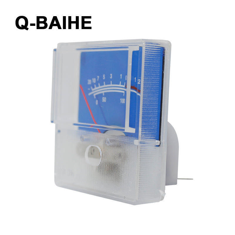 SD-306 Panel VU Meter 250uA 650 40x40mm no lamp Blue panel -20~+3dB