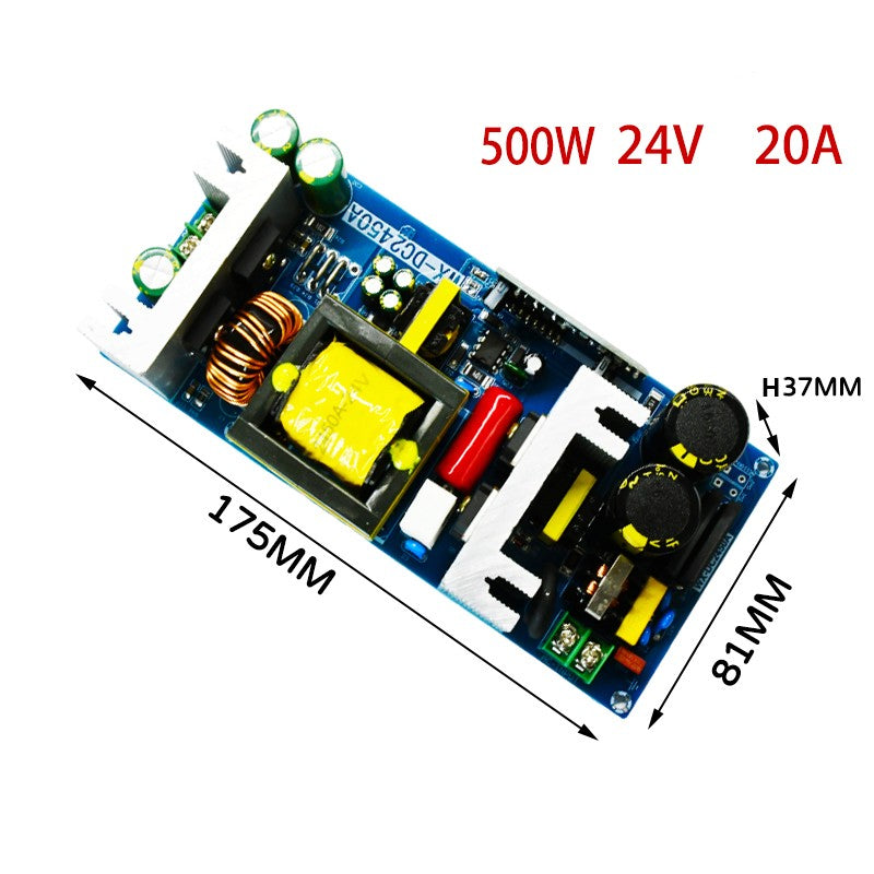 Switching Power Supply Module Board AC110V/220V to DC24V High Power 500W 20A