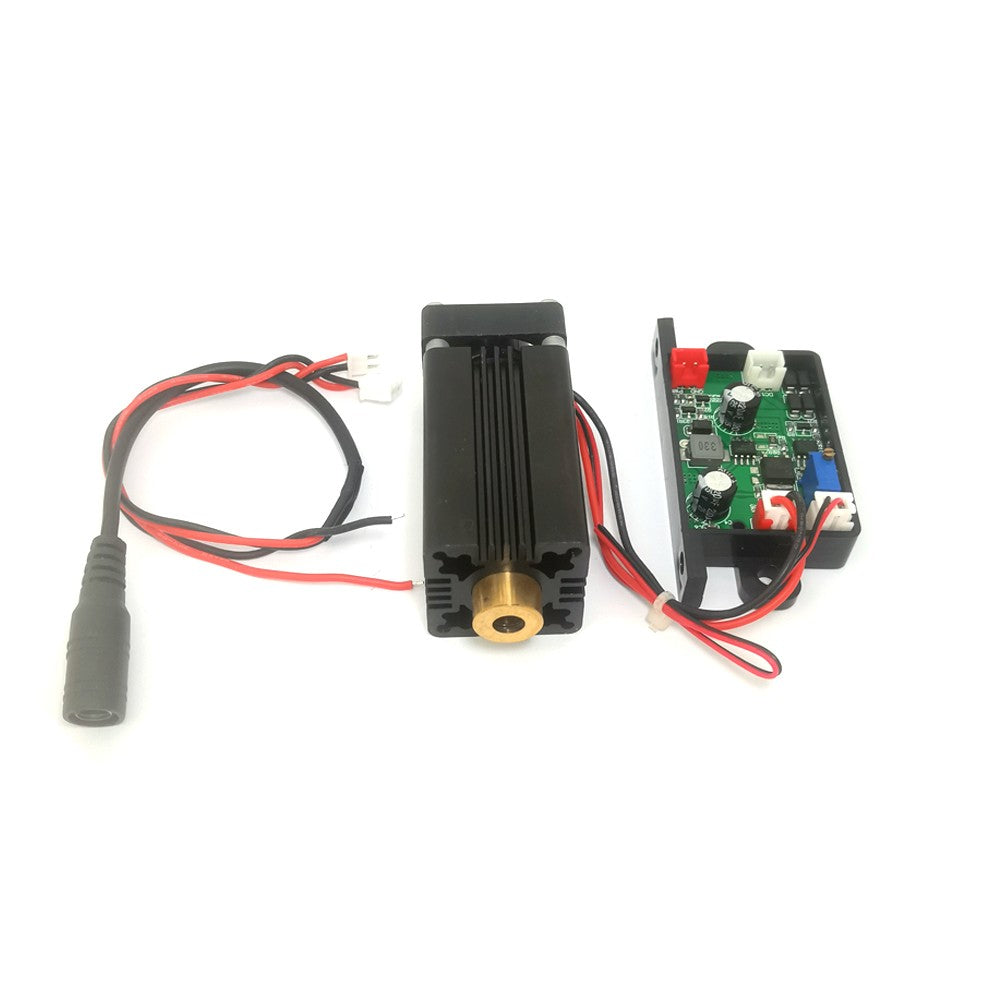 650nm 658nm Red Light Laser Module 200mW Stage Laser light 12V Air-cooled w/ TTL