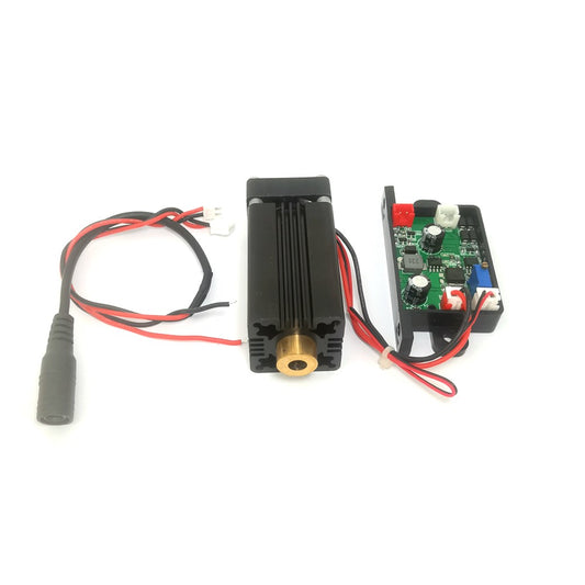 650nm 658nm Red Light Dot Line Cross Laser Module 200mW Stage Laser light 12V Air-cooled w/ TTL