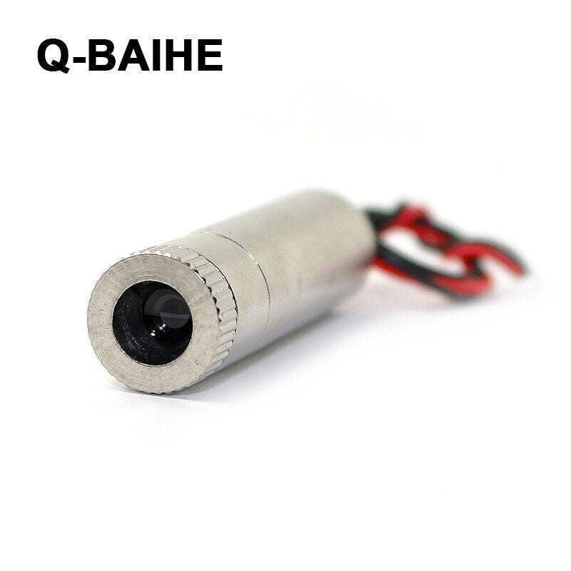 New 650nm 5mW Red Laser Dot Diode Module 12x40mm w/ Cap & Driver in