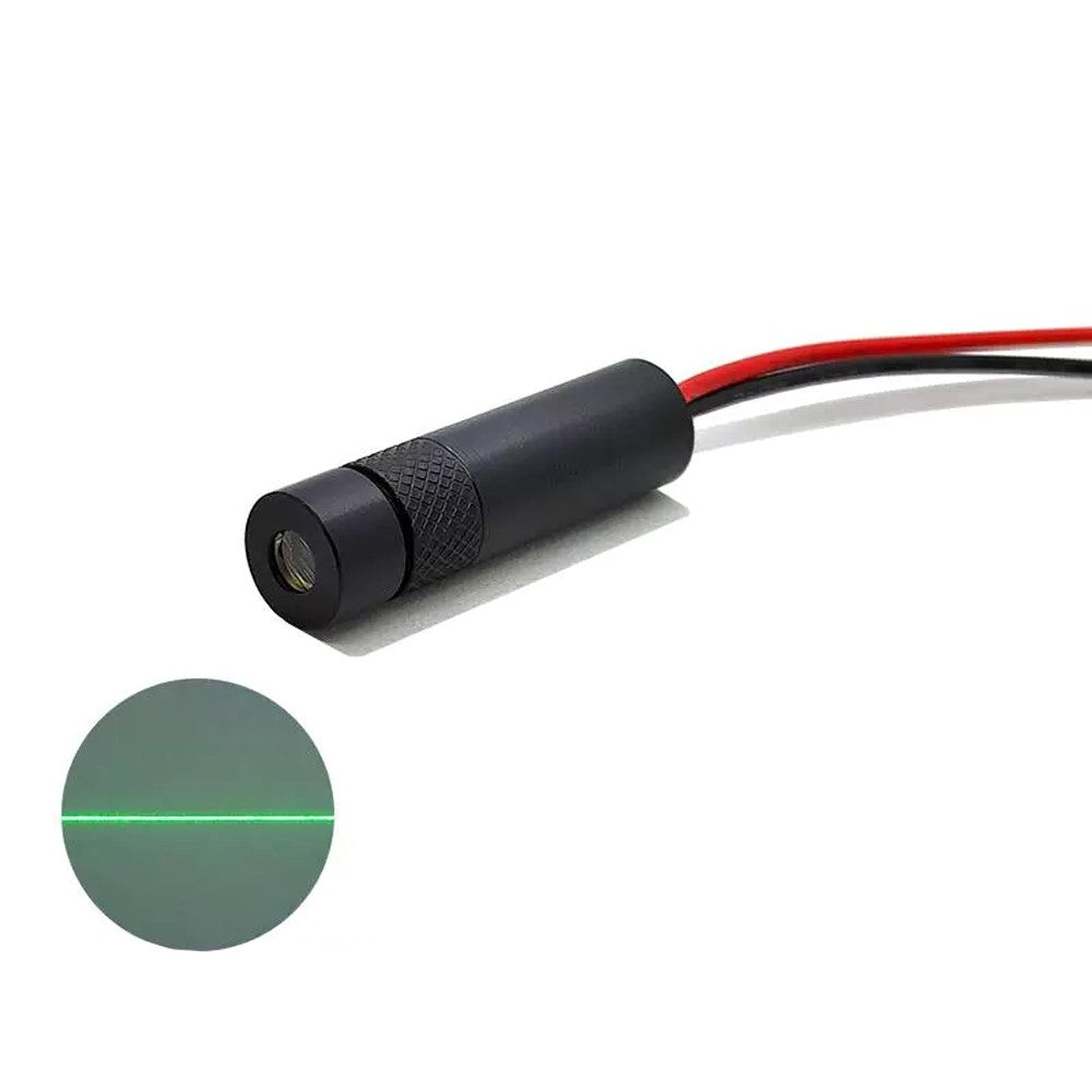 Φ8×30mm 520nm Green Line Laser Module 1mW/5mW/10mW Industrial Positioning Marking