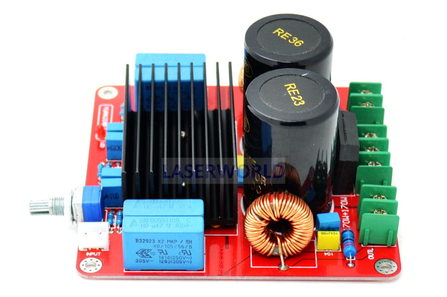 TDA8950 Stereo Dual Amplifier Board Class D 170W+170W AC28V-0-AC28V 20Hz - 20KH