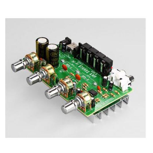 DC12V 25W+25W 2.0 USB Charging Car Computer DIY Power Amplifier Board