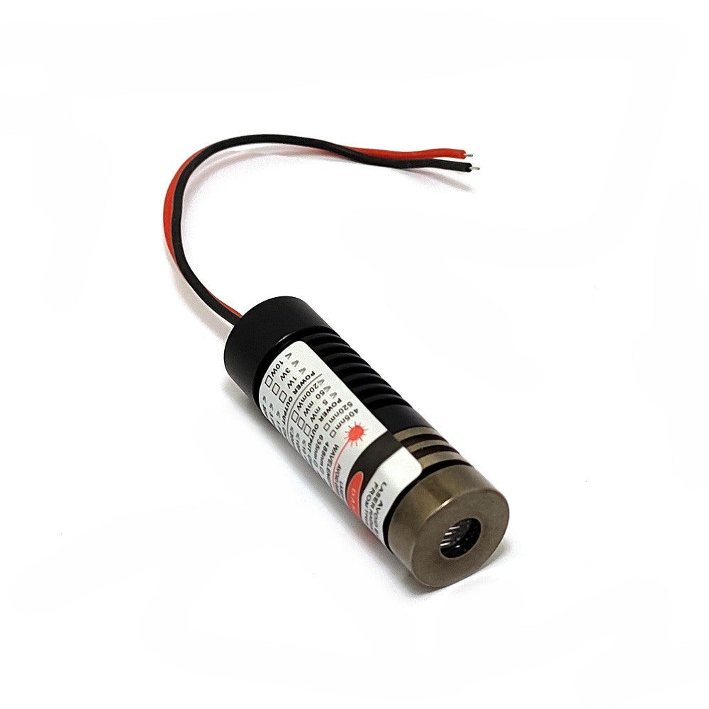 650nm 100mW Red Laser Line Diode Module 14.5X45mm Adjustable Focusable New