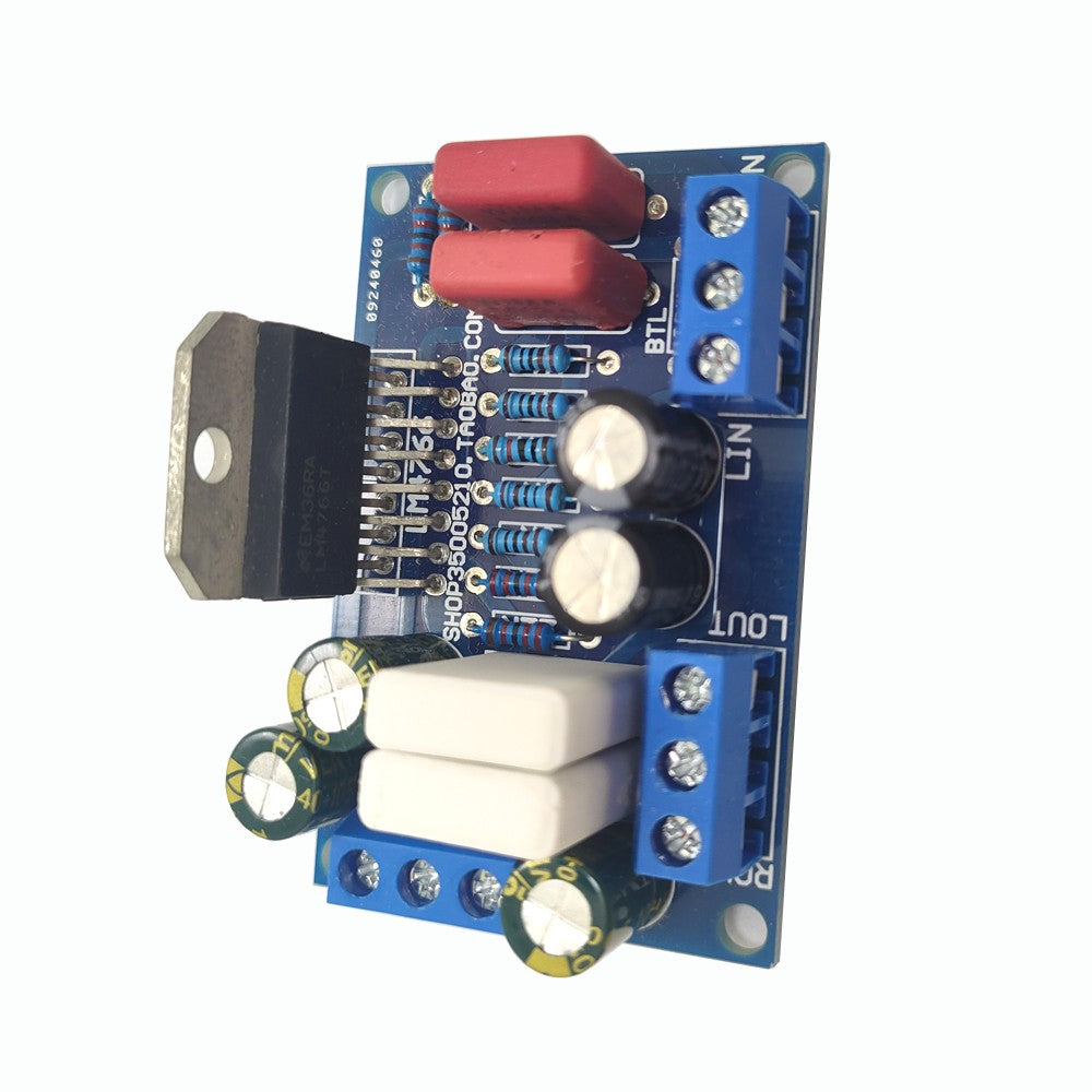 MINI Dual-Channel LM4766 Amplifier Board 2X40W DC +/-25V-30V