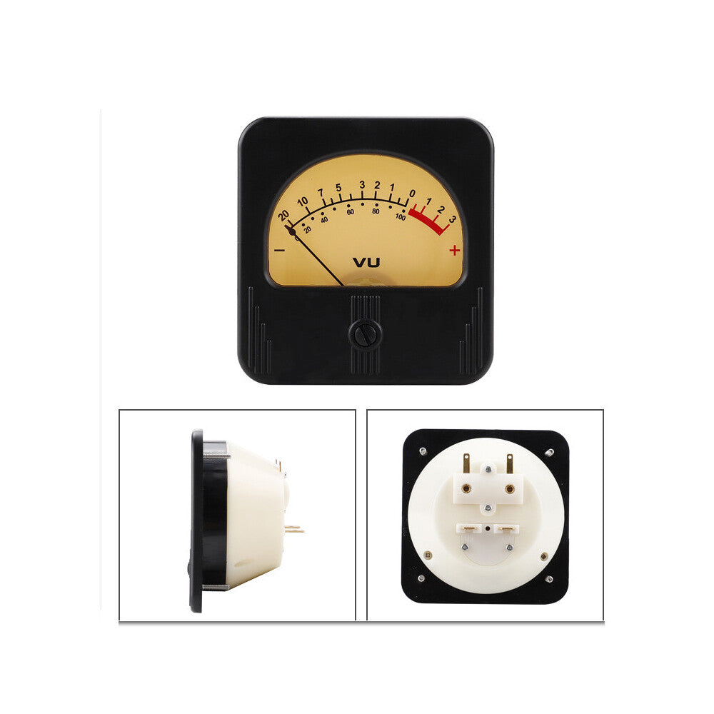12-16V VU Level Meter With Backlight DB Tube Amplifier Meter Audio Volume Meter
