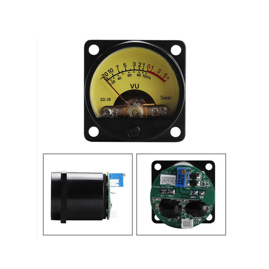 VU Level Meter SD-39 Car CD Power Amplifier Meter With Backlight And Drive Board