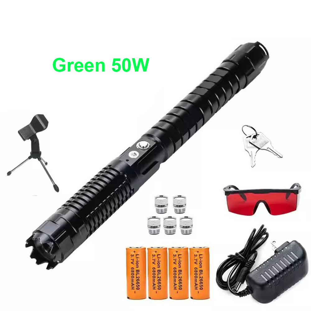 445nm 450nm Focusable Blue Laser Pointer, High Power Laser Igniter, Outdoor Hunting Accessories
