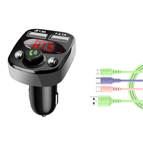 MP3 Car Bluetooth FM Audio Receiver Hands-Free Bluetooth 5.0 USB Car kit Charger