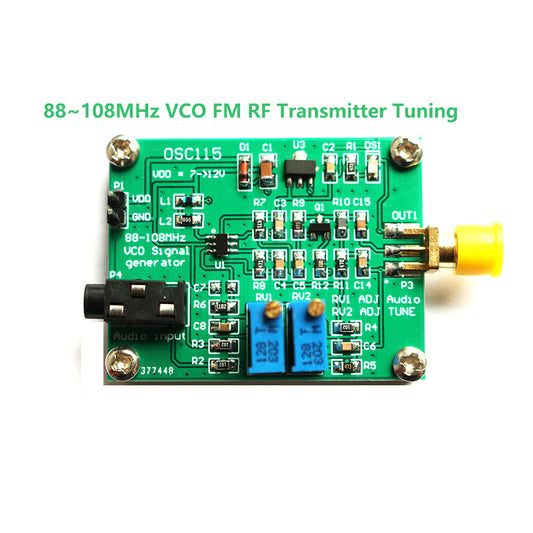OSC115 88~108MHz FM Audio Signal Generator Module