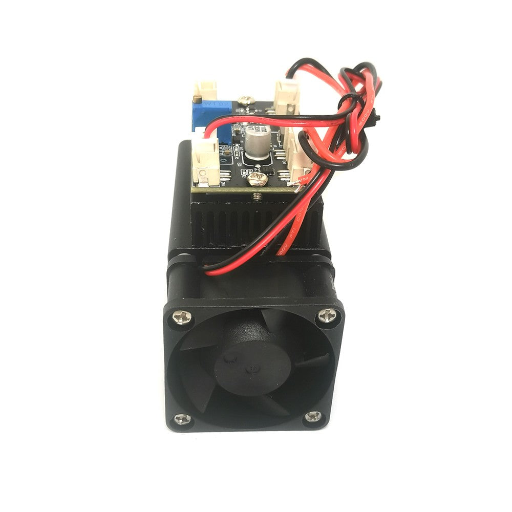 450nm Blue Light Laser Module 5000mW Stage Laser light 12V Air-cooled with TTL