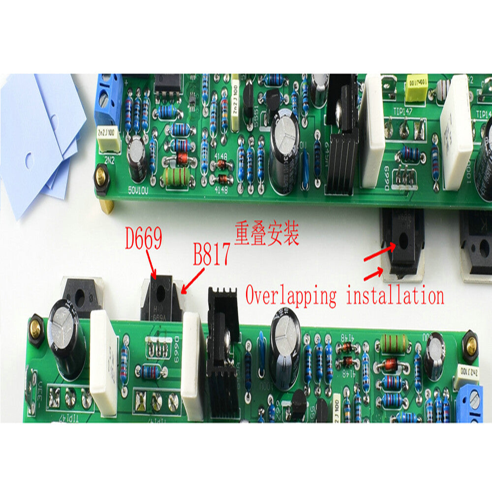 Accuphase E405 Modified Front and Rear Merge Power Amplifier Board