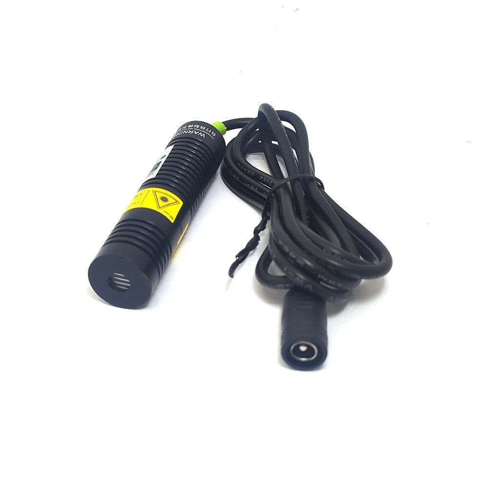 New Green Line Laser Diode Module 532nm 50mw 3v-5v 18x75mm w/ AC Connecter