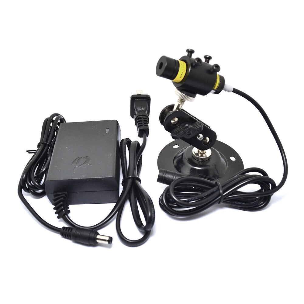 830nm 250mW IR Focusable Dot Line Cross Laser Module w/ Adapter w/ Mount 16x68mm