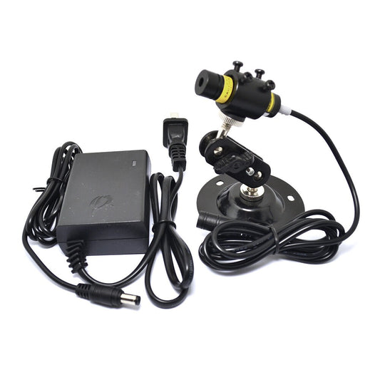 830nm 250mW IR Focusable Dot Line Cross Laser Module w/ Adapter w/ Mount 16x68mm
