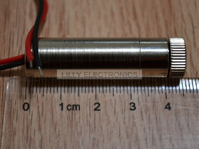 80mw 780nm Infrared Laser Dot Module with Cable & Drive In 12mmx35mm 3-5V