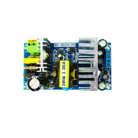 AC-DC Isolated Dual Output Switching Power Supply Bare Board Module 24V 4A & 3.3V 1A, 120W Peak Dual Channel Power Module DC2412S