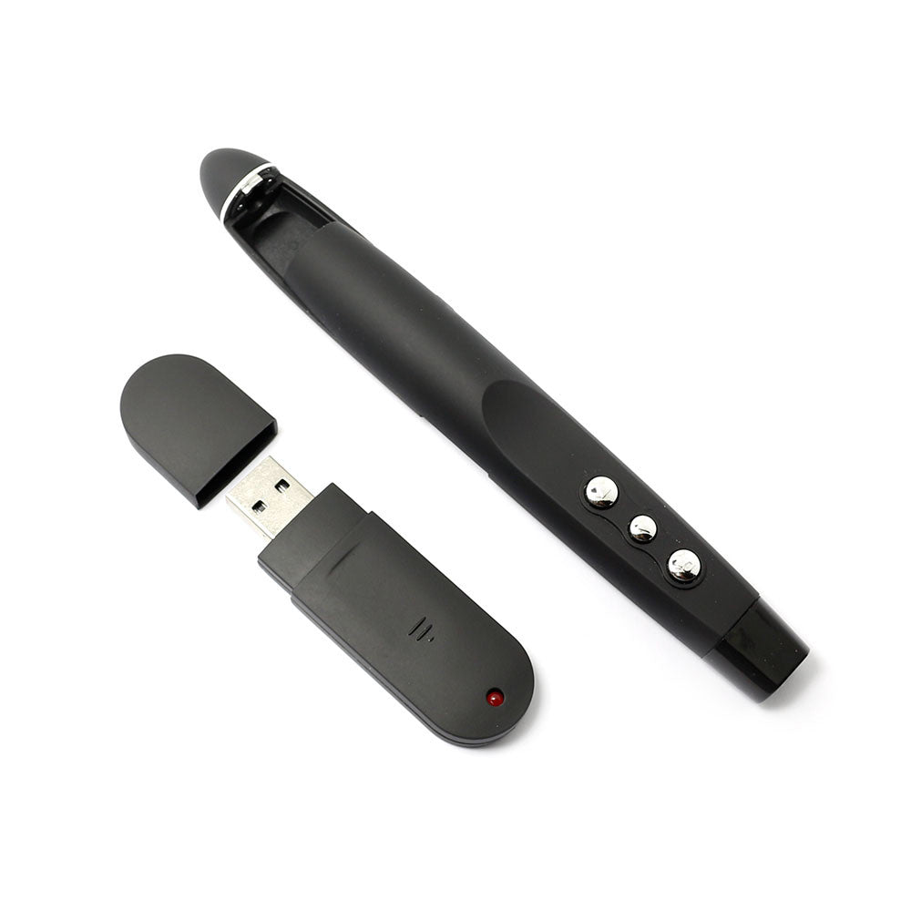 PPT-WH 650nm USB Wireless RF Remote PPT Presentation Red Laser
