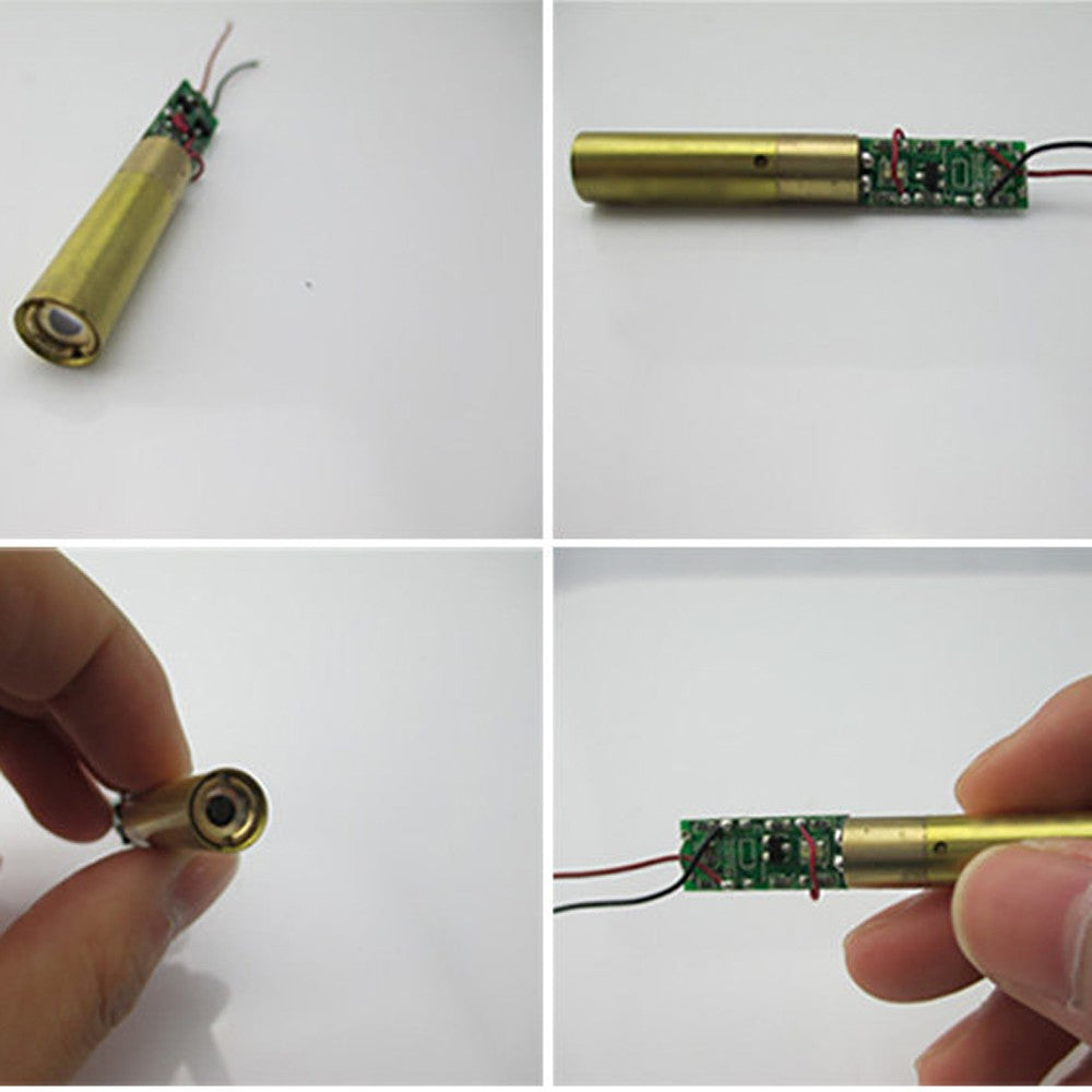 532nm 5mW 8mm APC Green Dot Laser Module, Green Laser Positioning Light for DIY Projects