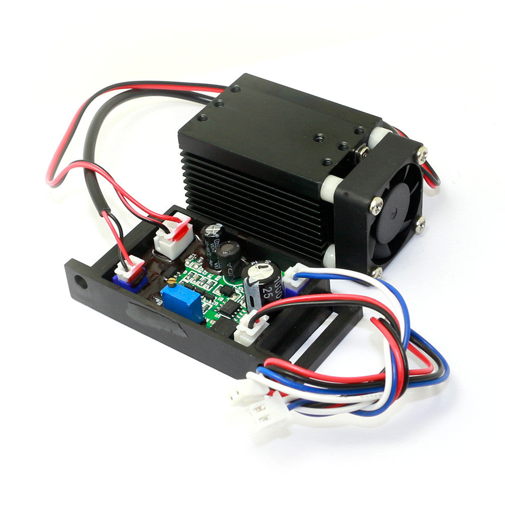 Industrial 405nm 150mw Violet-blue Laser Dot Diode Module w/Driver Out and TTL