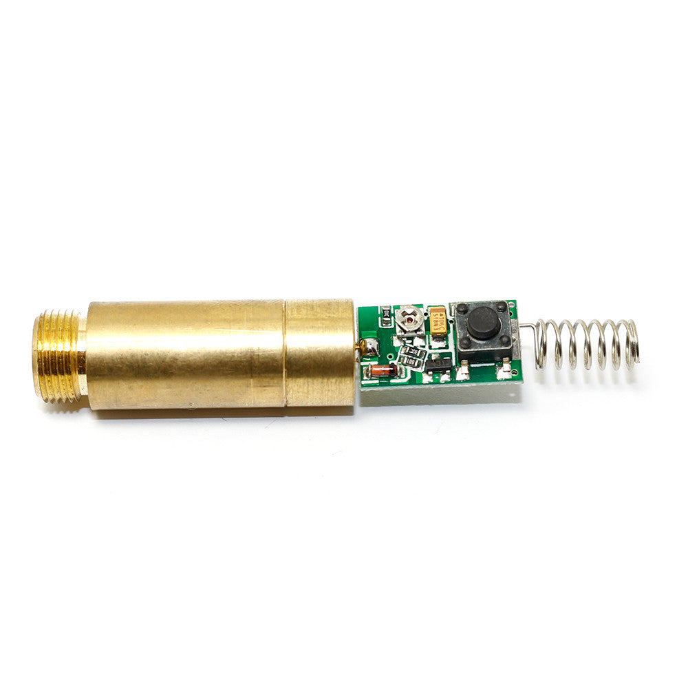 532nm 10mw Green Laser Diode Dot Module w/Spring 3V INDUSTRIAL/LAB Lasers