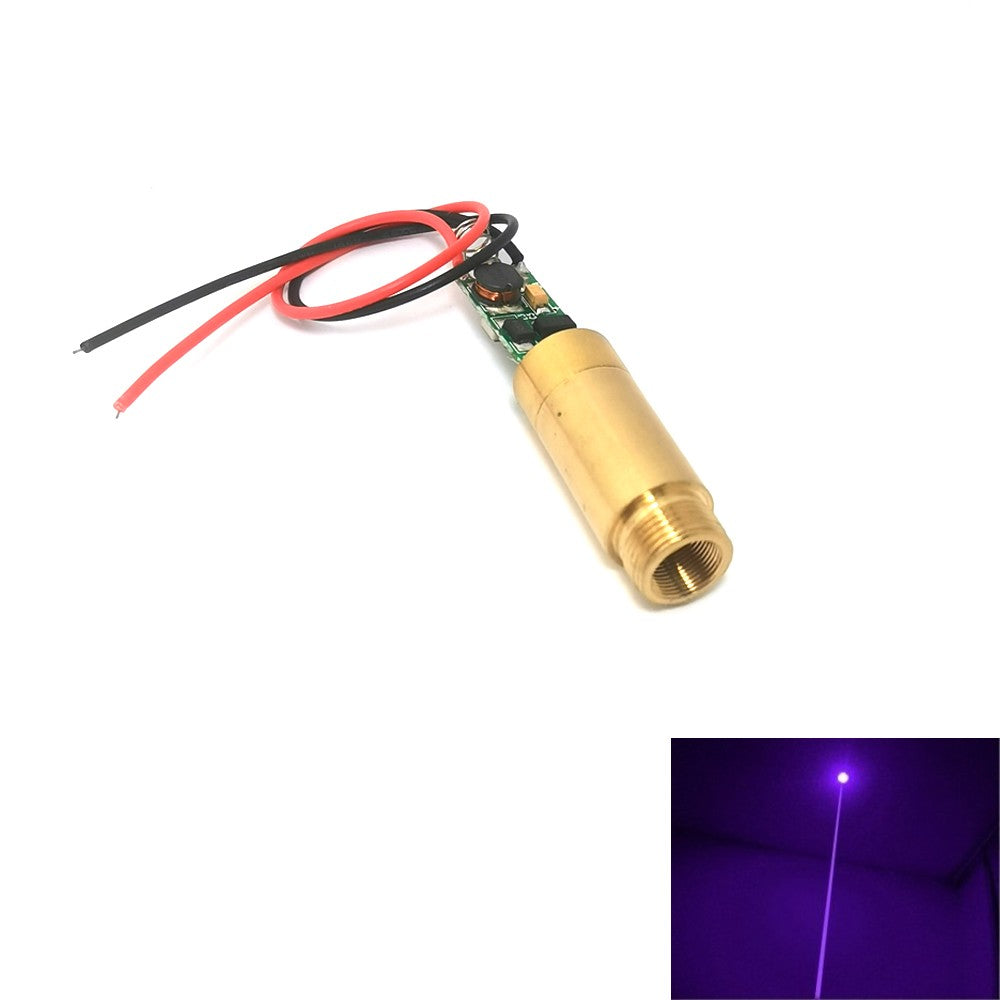 Best Price 405nm 50mW 3.0-3.7V Violet-blue Dot Laser Diode Module New APC