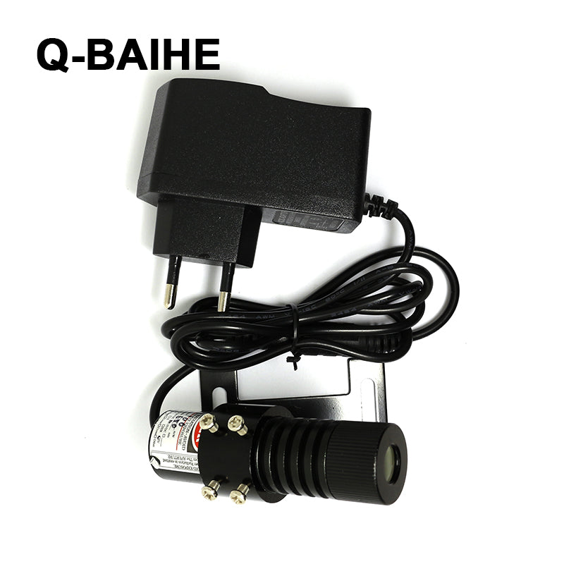 650nm 60mW Red Laser Line Locator Module 22x70mm w/Heatsink and Europe Plug