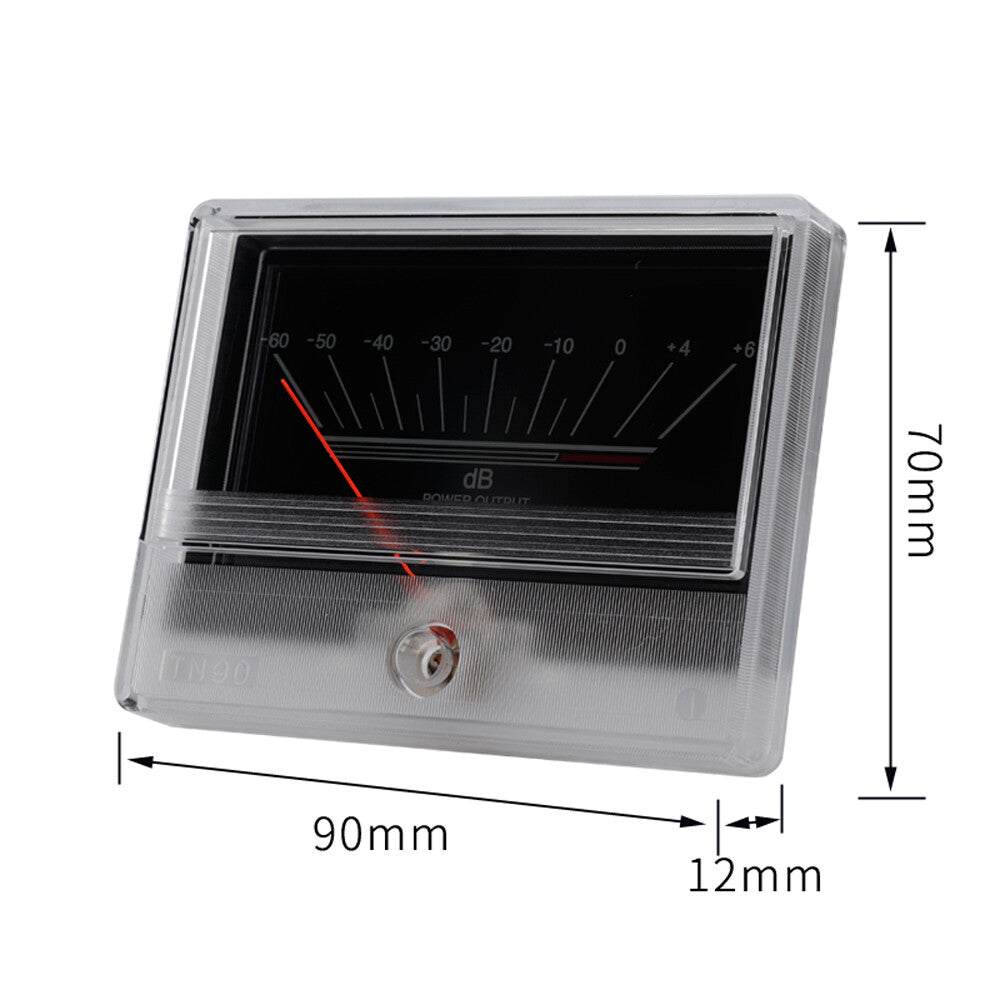 960uA 650Ω Audio Volume Meter With Backlight Pointer Power Meter VU Level Meter