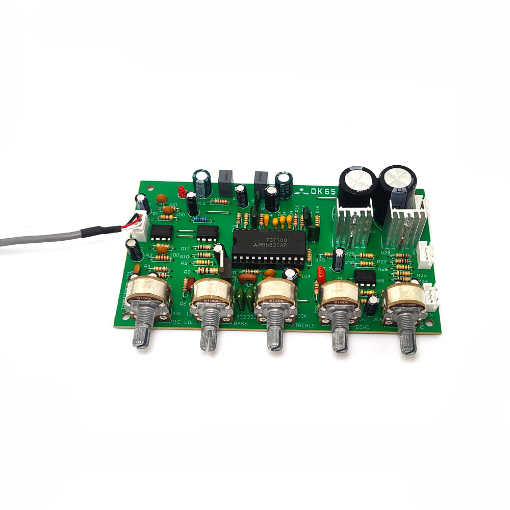 Dual AC12-15V M65831 Chip OK Reverberation Amplifier Preamp Sounding Board