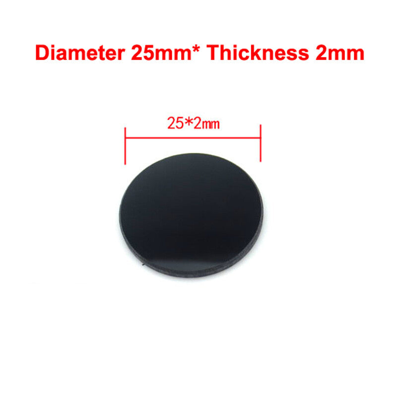 800-2500nm IR Laser Filter Lens 4.9-74mm Against 400nm-750nm Pass 808nm-2500nm Infra-Red