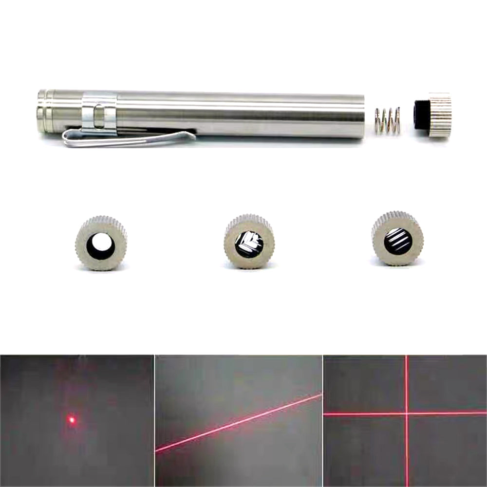 Dot Cross Line Adjustable Rechargeable Red 5mW 100mW Laser Level Marking Sales Sand Table Teaching Tool