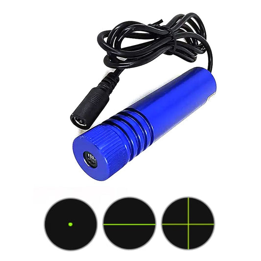 520nm 100mW Dot Line Cross Green Laser Light Locator is Suitable for Wood and Stone Cutting Machine Positionin