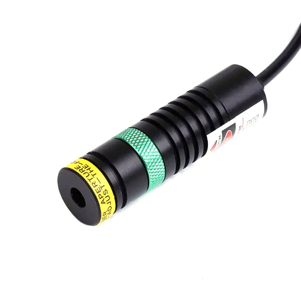 18x65mm 520nm 10mW 30mW 50mW 80mW Line 60° Adjustable Focus Green Laser Module