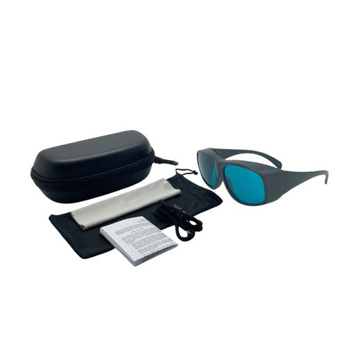 Laser Safety Glasses 620-700nm OD6+, D LB5+IR LB8 Ruby & Red Laser Protective Eyewear
