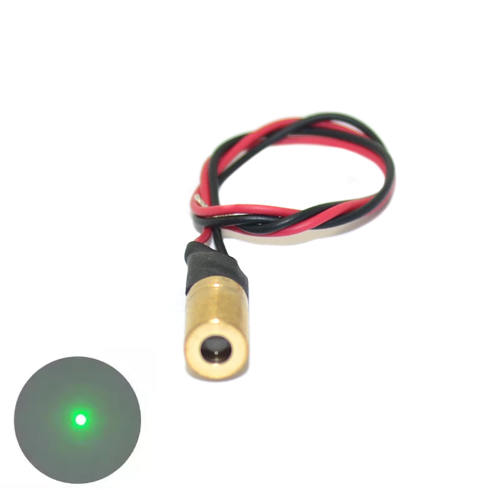 6mm 520nm 1mw/ 5mw Small Size Green Laser Module Dot Laser Module