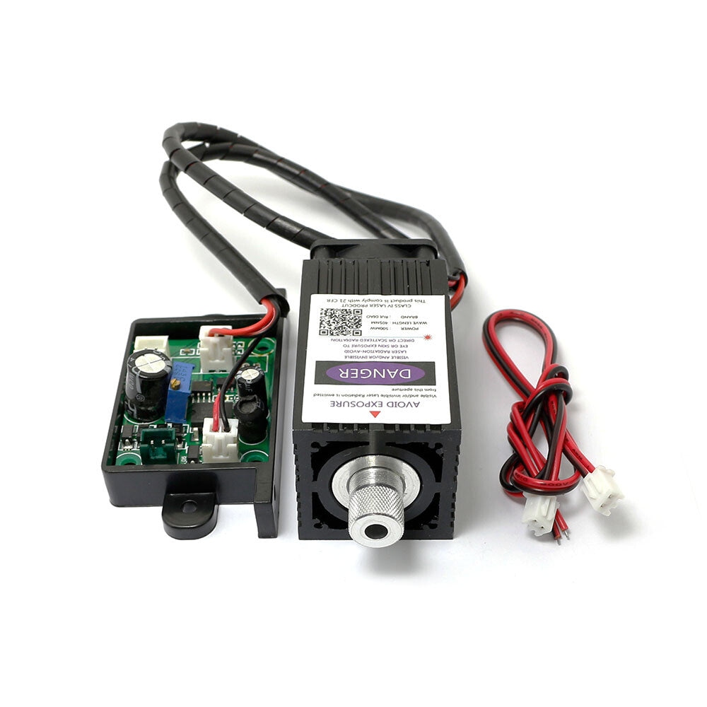 450nm 1W 12V High Power Focusing Blue Laser Module Laser Engraving Acc ...