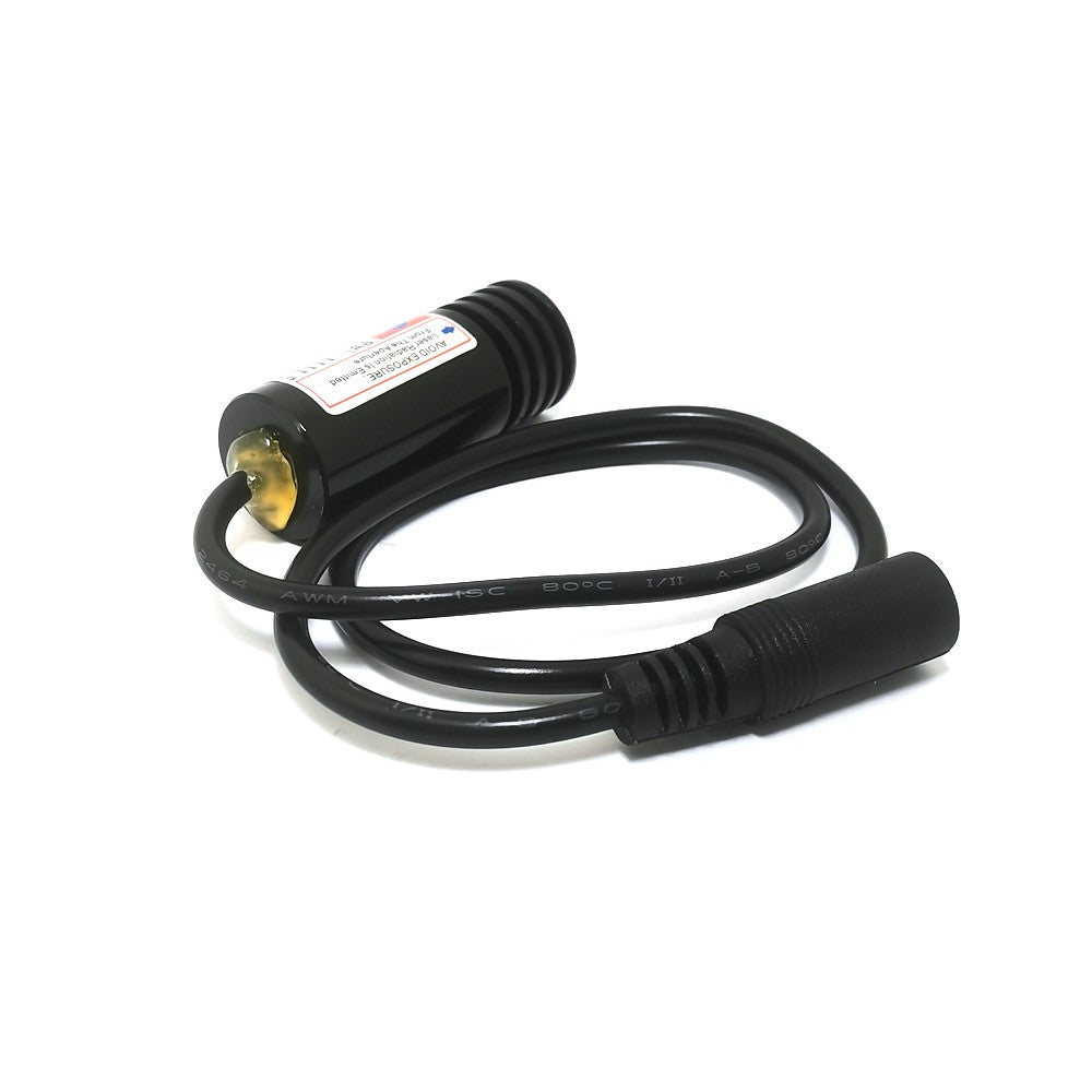 405nm 100mW Violet/Blue Laser Dot Module W/ Holder & Adapter 18x45mm