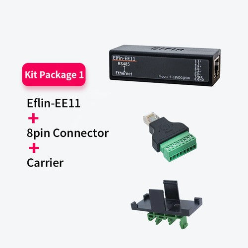 Elfin-EE11 RS485 To Ethernet Modbus DTU SMS Communication Interface Module