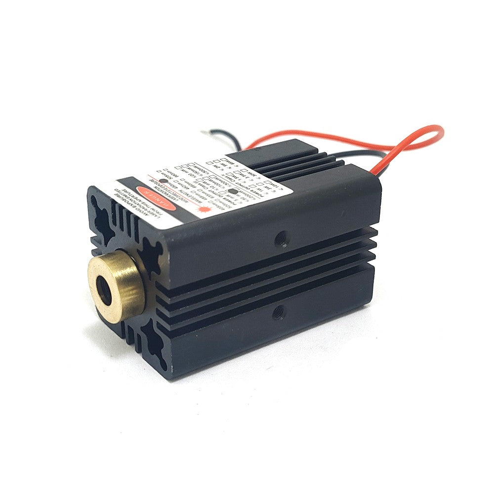650nm 660nm 200mw Red Laser Dot Module with Heatsink Focusable Adjustable