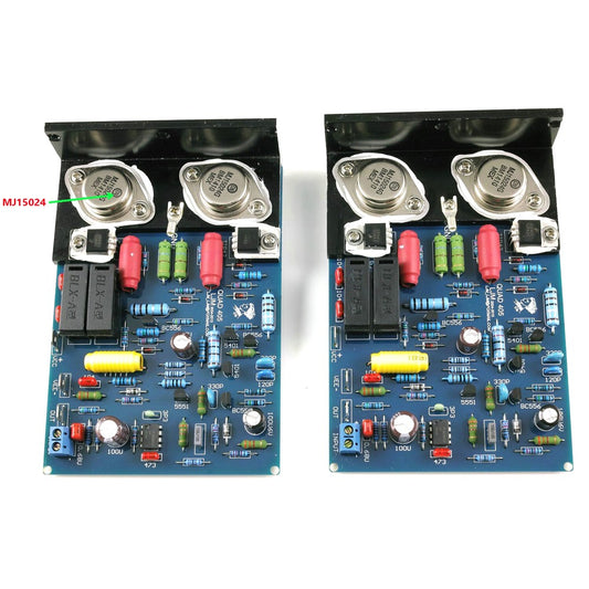2pcs QUAD405 Mono Audio Power Amplifier Board DC +/-30V to +/-50V (3A)