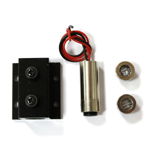 Class IIIB 405nm Dot Line Cross Adjusted Violet Blue Diode Laser Module with Heatsink and Driver in